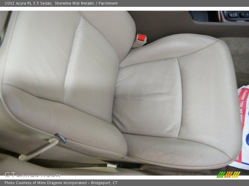 Shoreline Mist Metallic / Parchment 2002 Acura RL 3.5 Sedan