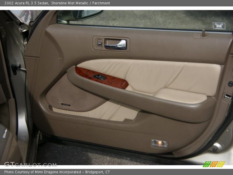 Shoreline Mist Metallic / Parchment 2002 Acura RL 3.5 Sedan