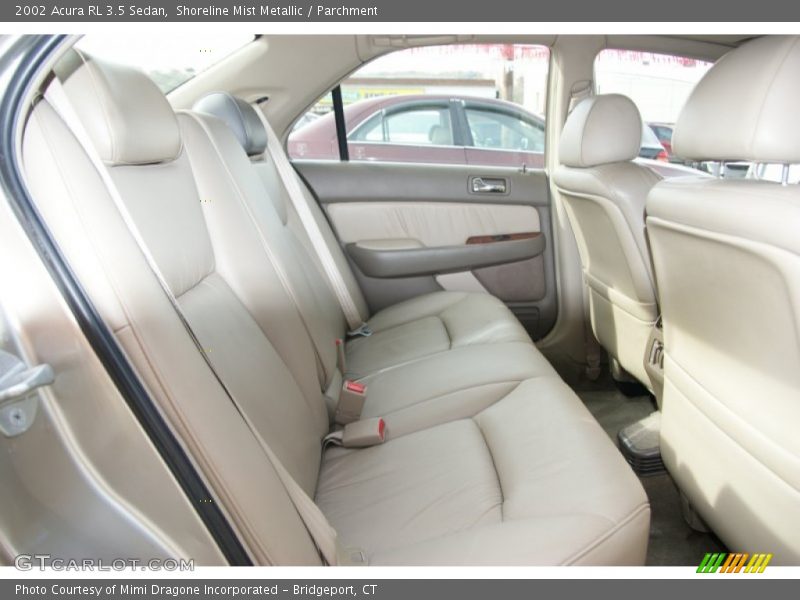 Shoreline Mist Metallic / Parchment 2002 Acura RL 3.5 Sedan