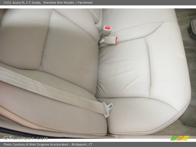 Shoreline Mist Metallic / Parchment 2002 Acura RL 3.5 Sedan