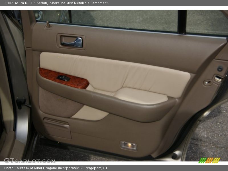 Shoreline Mist Metallic / Parchment 2002 Acura RL 3.5 Sedan