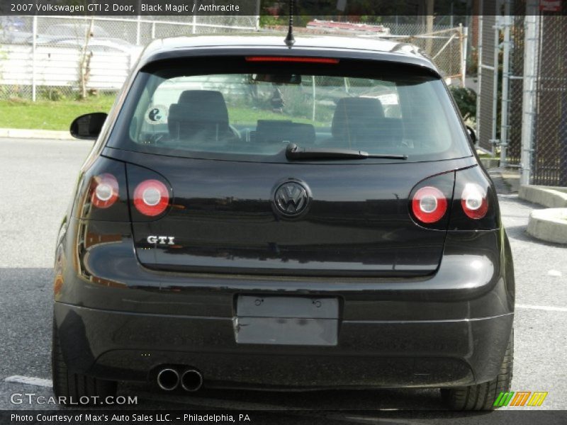 Black Magic / Anthracite 2007 Volkswagen GTI 2 Door