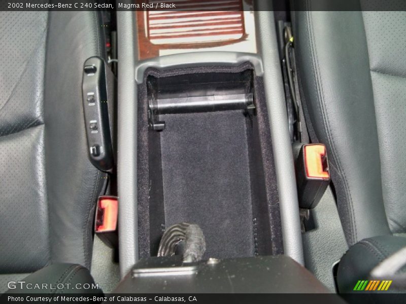 Magma Red / Black 2002 Mercedes-Benz C 240 Sedan