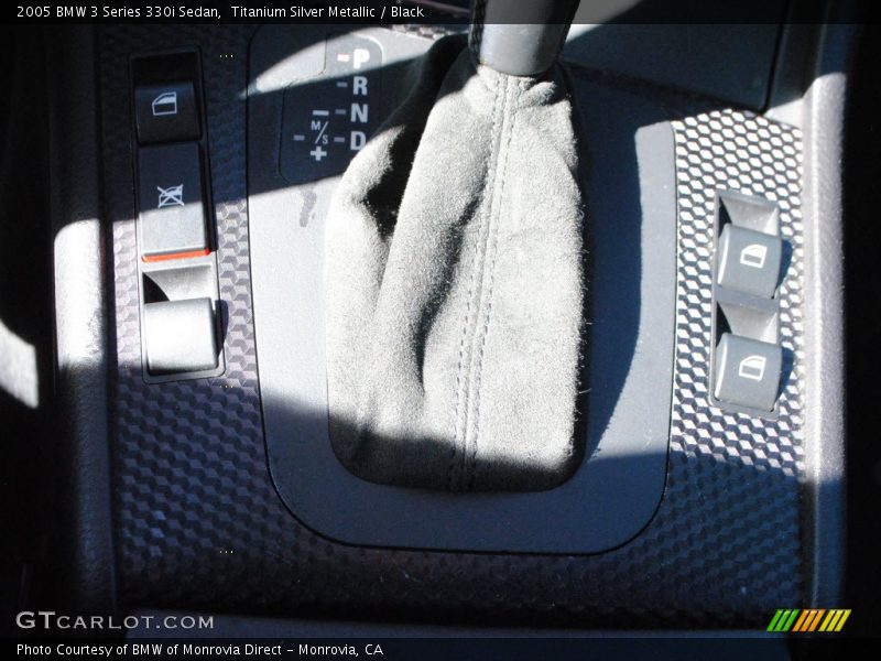 Titanium Silver Metallic / Black 2005 BMW 3 Series 330i Sedan