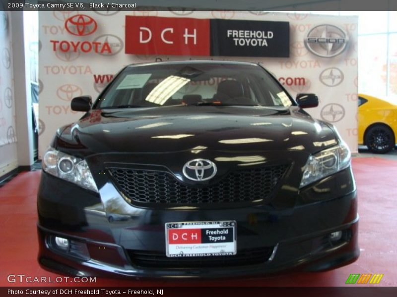 Black / Charcoal 2009 Toyota Camry SE V6