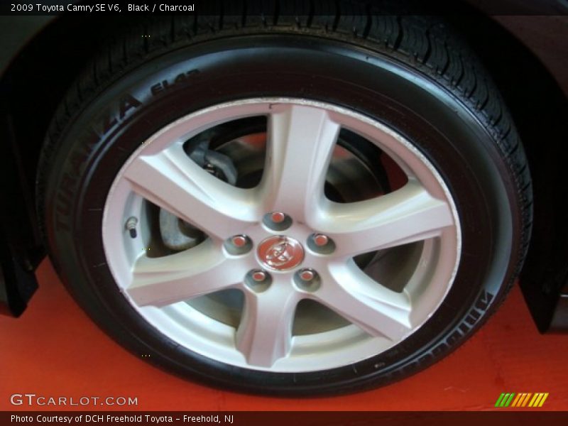 Black / Charcoal 2009 Toyota Camry SE V6