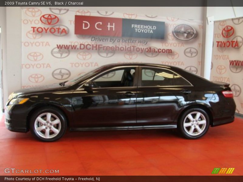 Black / Charcoal 2009 Toyota Camry SE V6