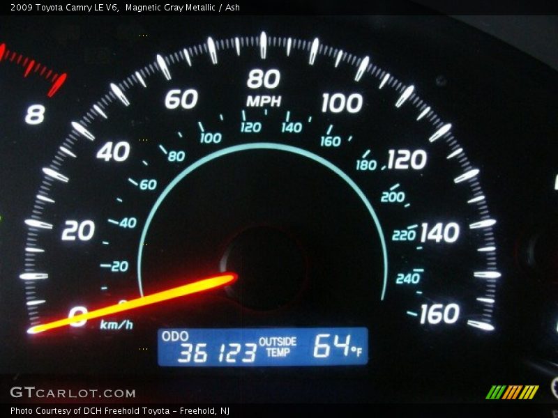 Magnetic Gray Metallic / Ash 2009 Toyota Camry LE V6