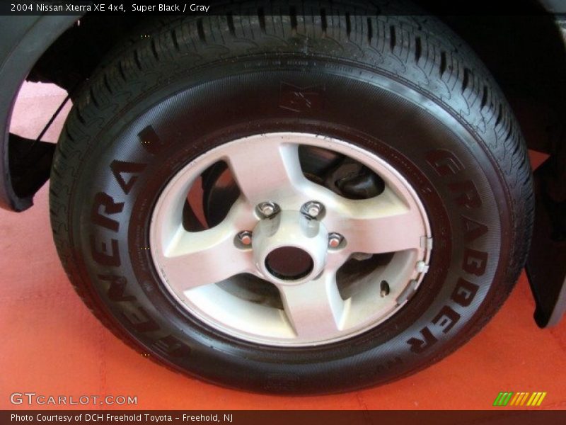 Super Black / Gray 2004 Nissan Xterra XE 4x4