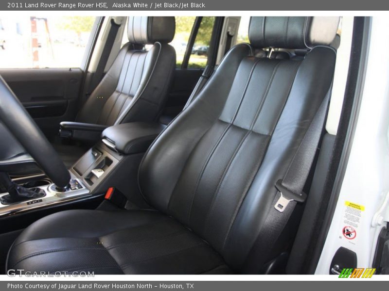 Alaska White / Jet Black/Jet Black 2011 Land Rover Range Rover HSE
