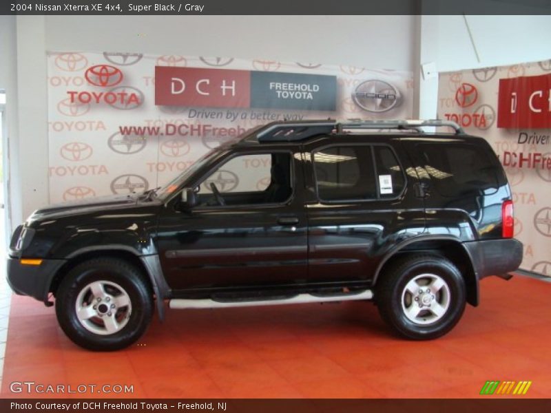 Super Black / Gray 2004 Nissan Xterra XE 4x4