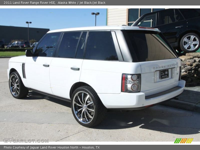 Alaska White / Jet Black/Jet Black 2011 Land Rover Range Rover HSE