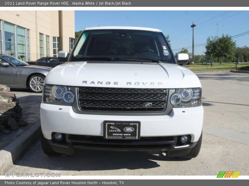 Alaska White / Jet Black/Jet Black 2011 Land Rover Range Rover HSE