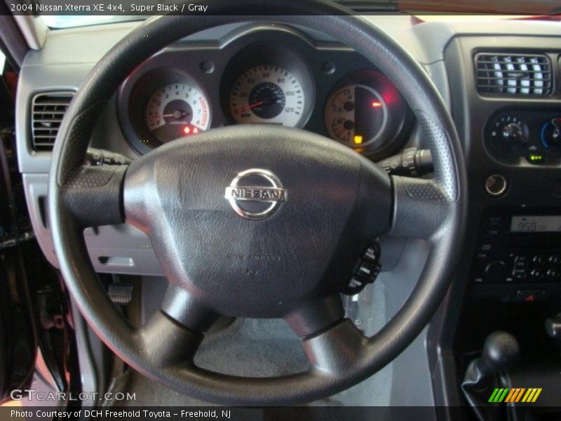 Super Black / Gray 2004 Nissan Xterra XE 4x4