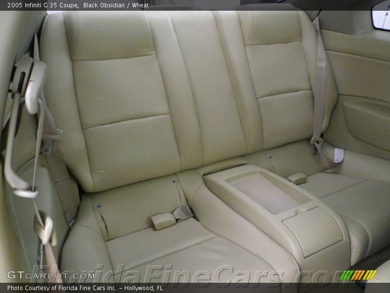 Black Obsidian / Wheat 2005 Infiniti G 35 Coupe