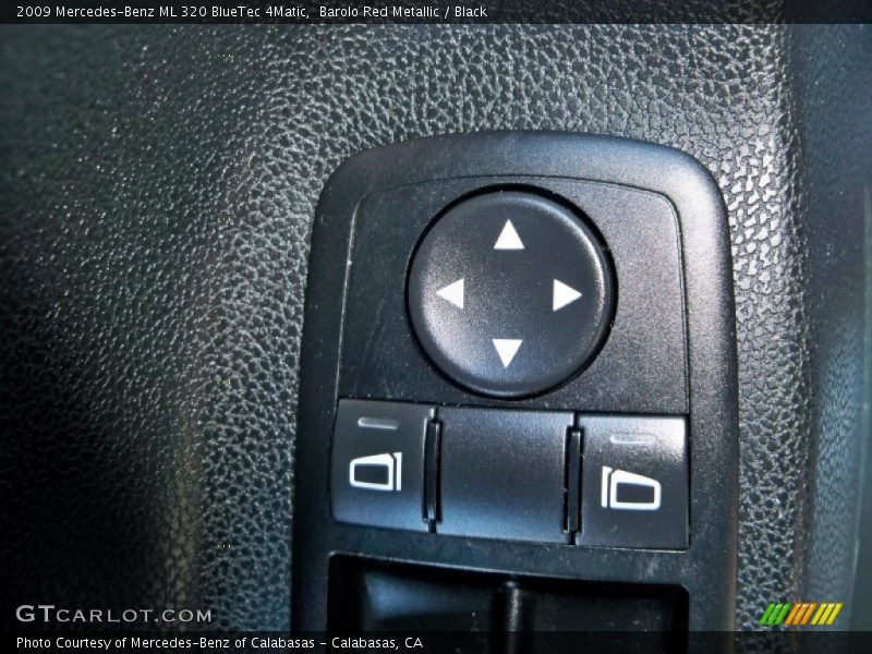 Barolo Red Metallic / Black 2009 Mercedes-Benz ML 320 BlueTec 4Matic