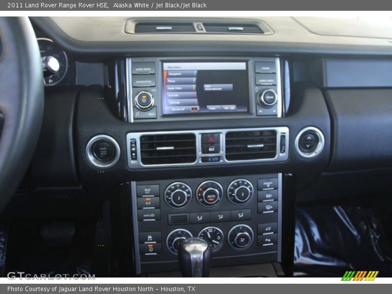 Alaska White / Jet Black/Jet Black 2011 Land Rover Range Rover HSE