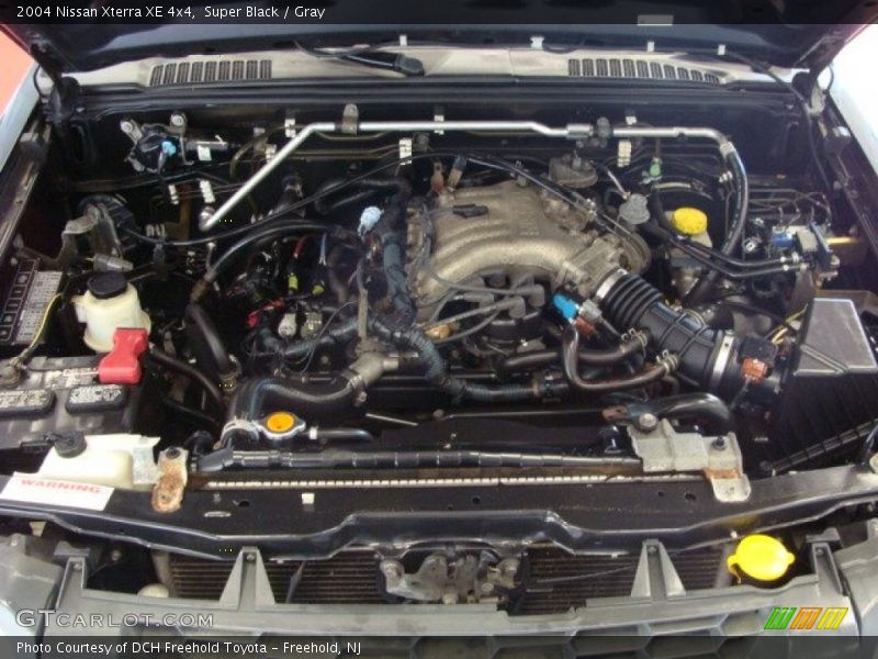 Super Black / Gray 2004 Nissan Xterra XE 4x4