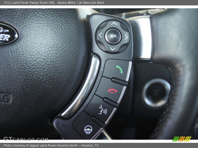 Alaska White / Jet Black/Jet Black 2011 Land Rover Range Rover HSE