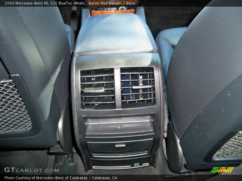 Barolo Red Metallic / Black 2009 Mercedes-Benz ML 320 BlueTec 4Matic