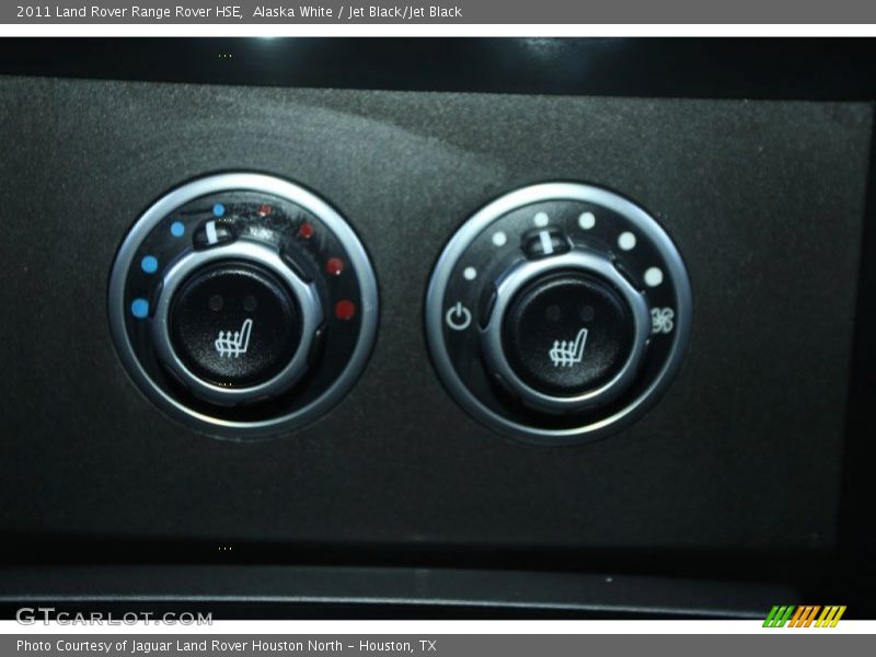Alaska White / Jet Black/Jet Black 2011 Land Rover Range Rover HSE