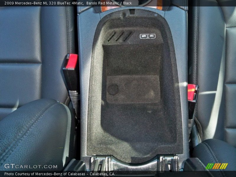 Barolo Red Metallic / Black 2009 Mercedes-Benz ML 320 BlueTec 4Matic