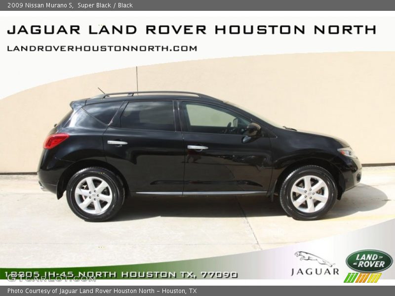 Super Black / Black 2009 Nissan Murano S