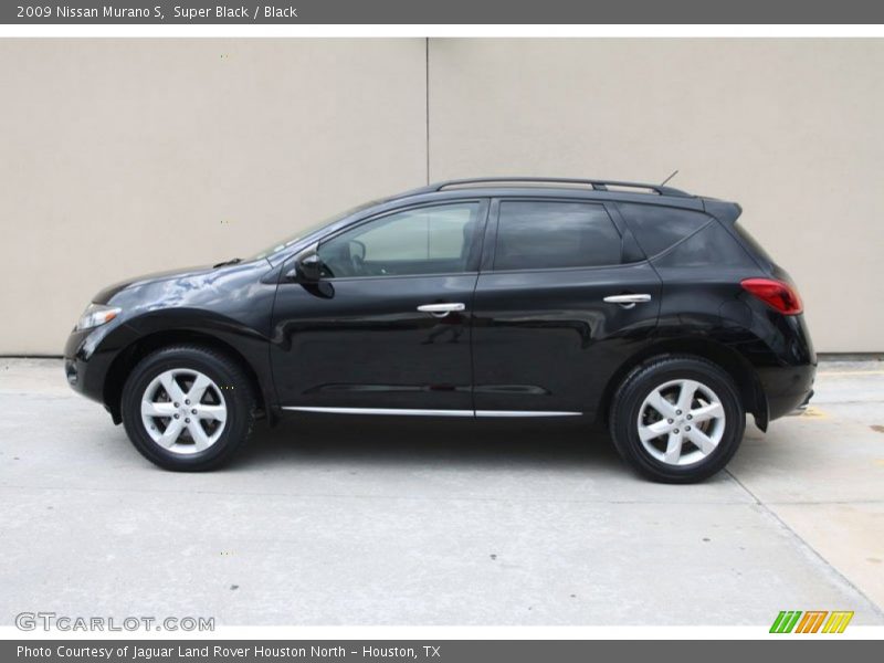 Super Black / Black 2009 Nissan Murano S