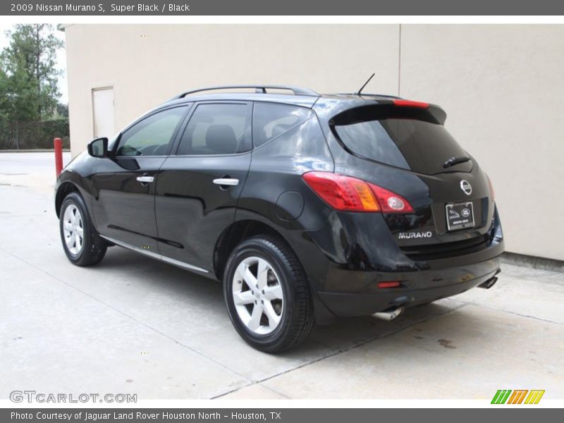 Super Black / Black 2009 Nissan Murano S