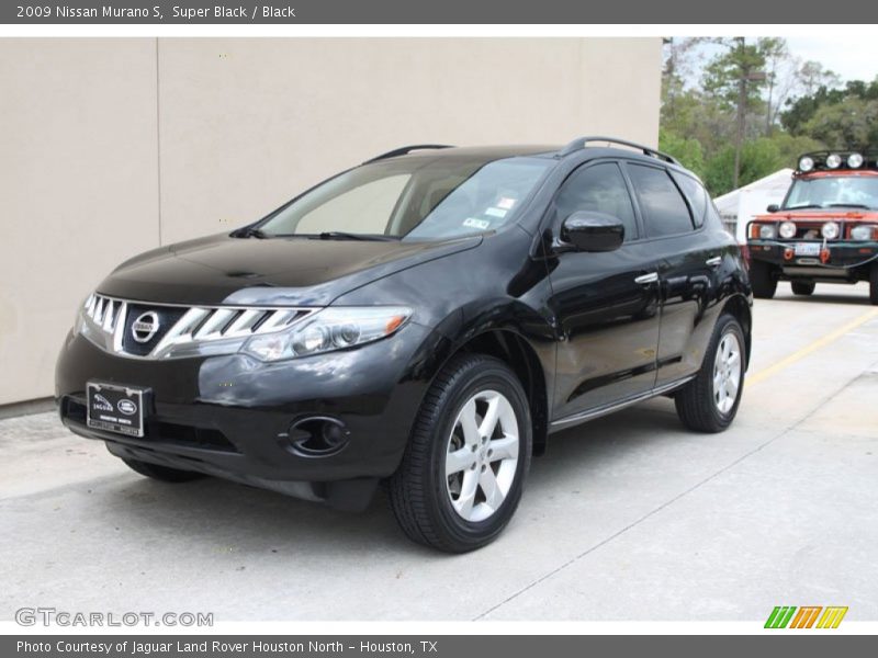 Super Black / Black 2009 Nissan Murano S
