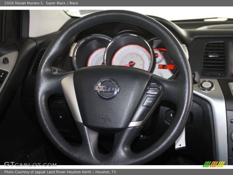Super Black / Black 2009 Nissan Murano S