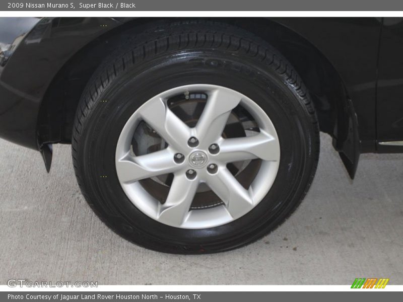 Super Black / Black 2009 Nissan Murano S