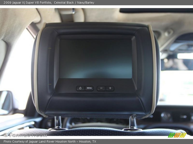 Celestial Black / Navy/Barley 2009 Jaguar XJ Super V8 Portfolio