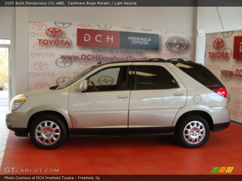 Cashmere Beige Metallic / Light Neutral 2005 Buick Rendezvous CXL AWD