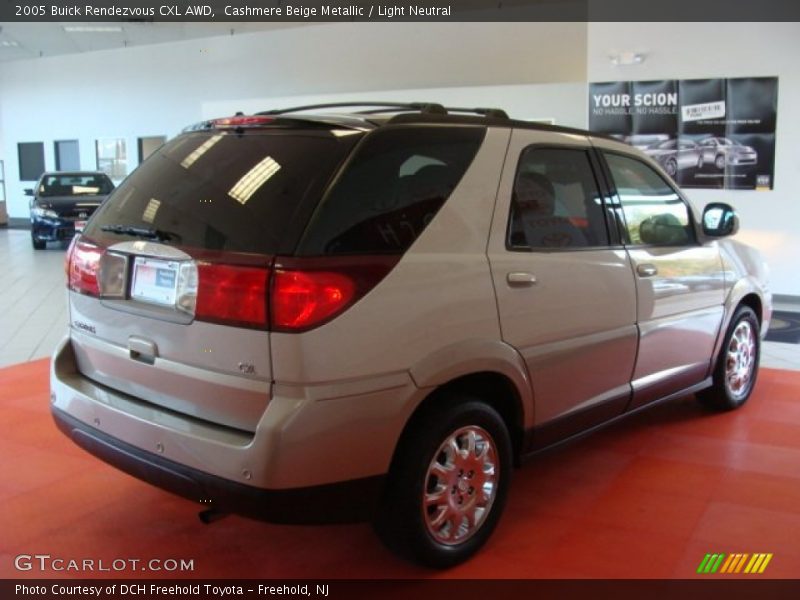 Cashmere Beige Metallic / Light Neutral 2005 Buick Rendezvous CXL AWD