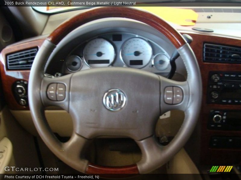 Cashmere Beige Metallic / Light Neutral 2005 Buick Rendezvous CXL AWD