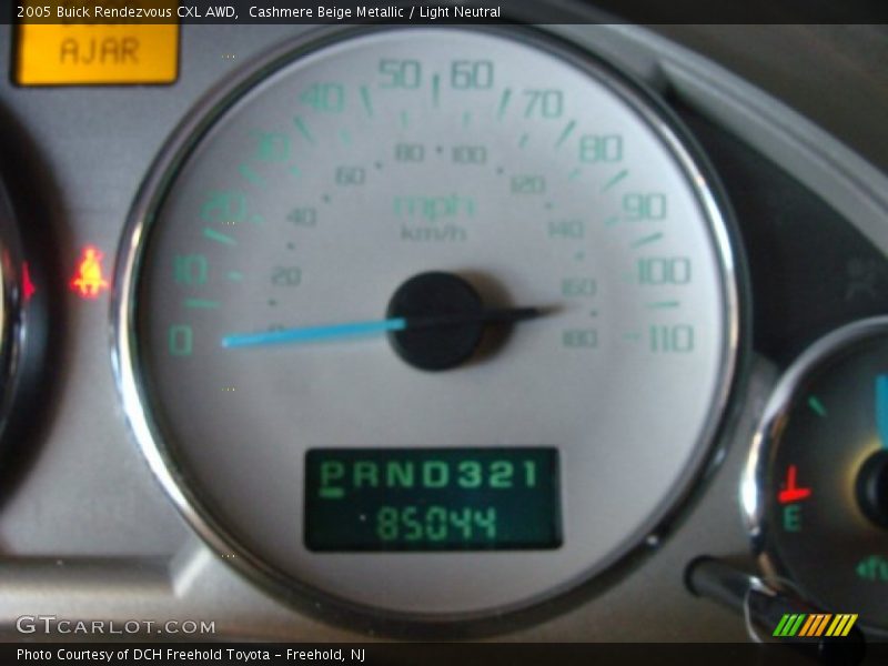 Cashmere Beige Metallic / Light Neutral 2005 Buick Rendezvous CXL AWD