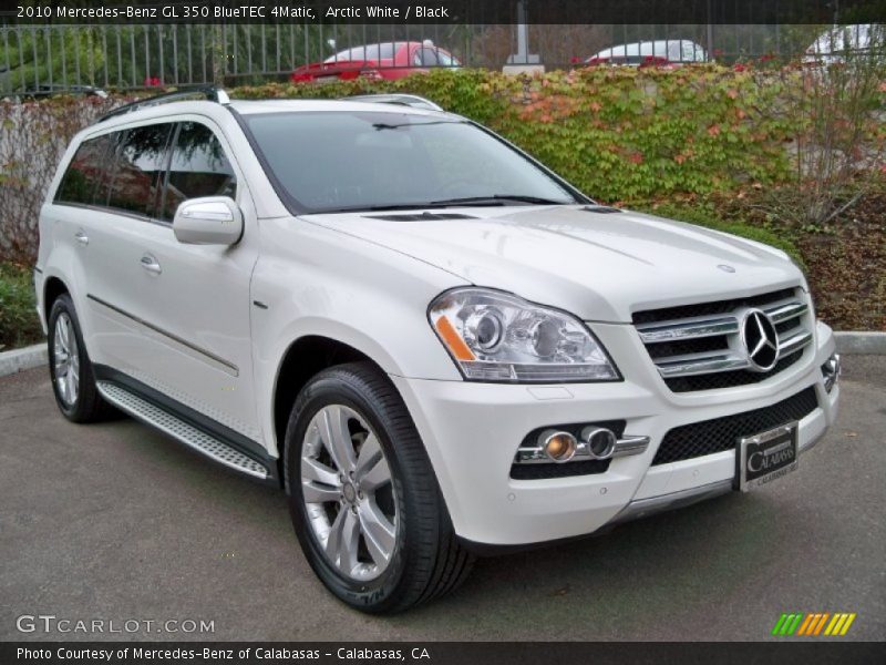 Arctic White / Black 2010 Mercedes-Benz GL 350 BlueTEC 4Matic