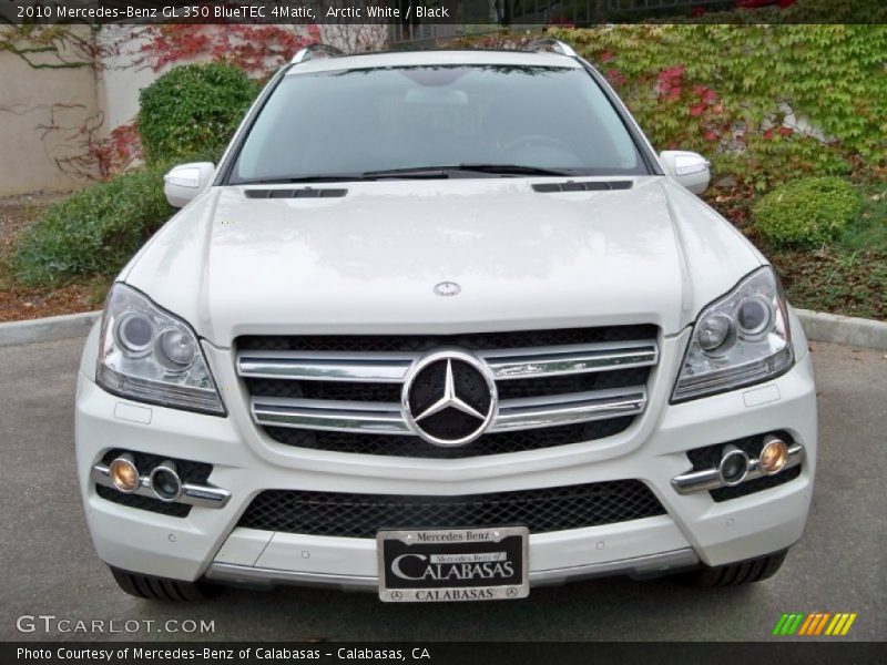 Arctic White / Black 2010 Mercedes-Benz GL 350 BlueTEC 4Matic