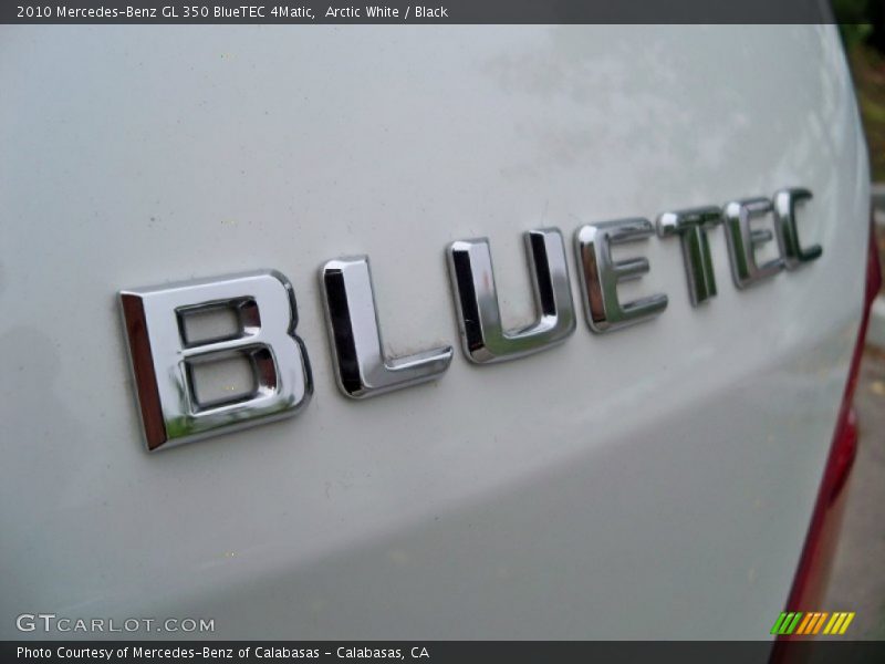 Arctic White / Black 2010 Mercedes-Benz GL 350 BlueTEC 4Matic