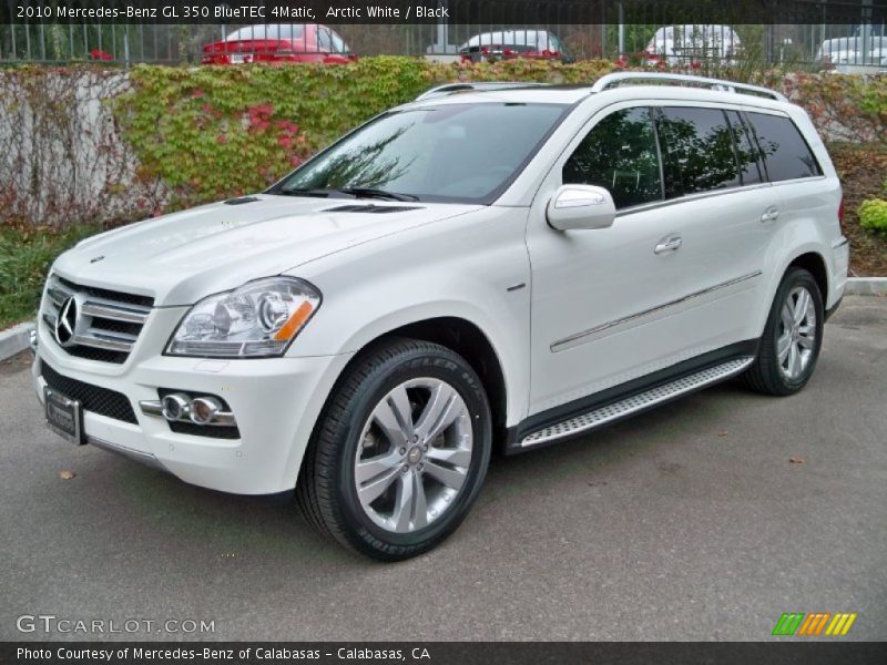 Arctic White / Black 2010 Mercedes-Benz GL 350 BlueTEC 4Matic