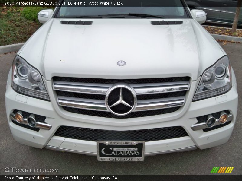 Arctic White / Black 2010 Mercedes-Benz GL 350 BlueTEC 4Matic