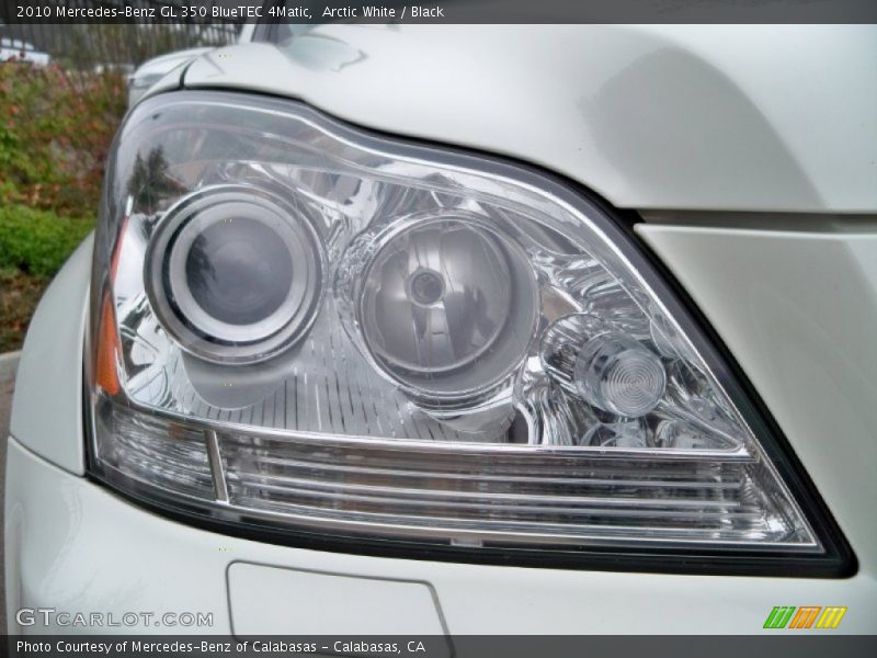Arctic White / Black 2010 Mercedes-Benz GL 350 BlueTEC 4Matic