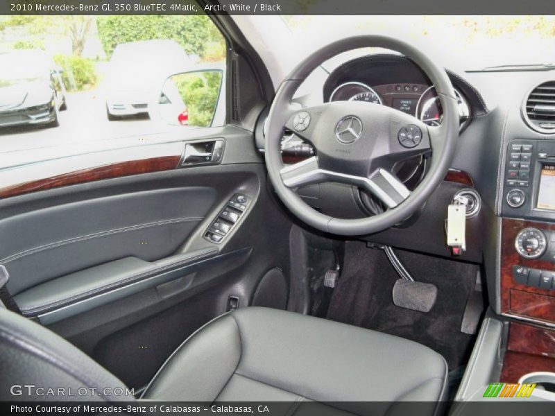 Arctic White / Black 2010 Mercedes-Benz GL 350 BlueTEC 4Matic