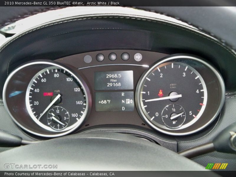  2010 GL 350 BlueTEC 4Matic 350 BlueTEC 4Matic Gauges