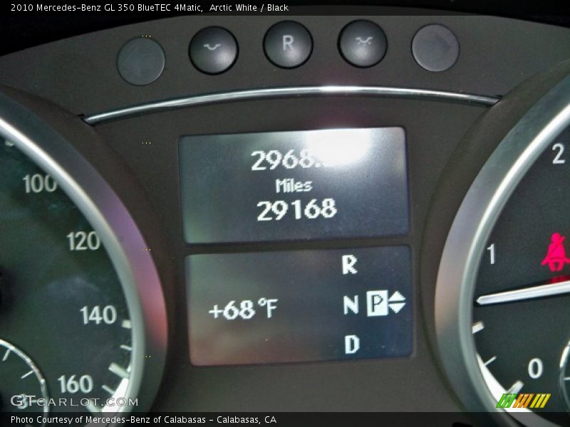 Arctic White / Black 2010 Mercedes-Benz GL 350 BlueTEC 4Matic
