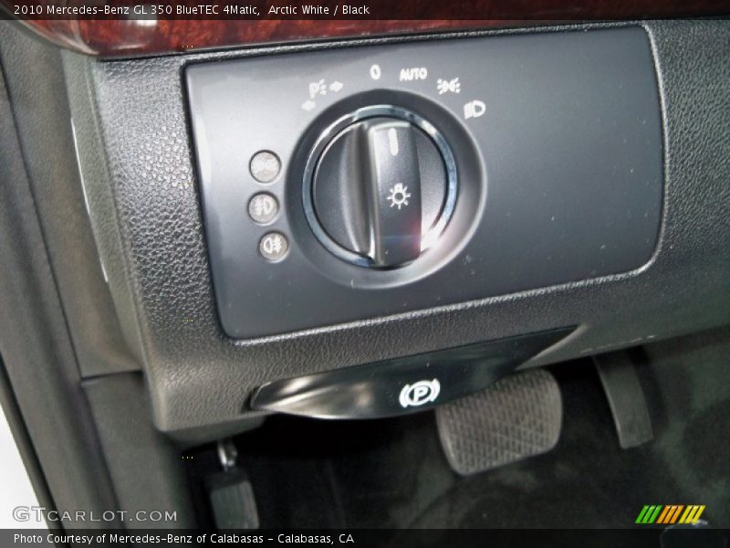 Controls of 2010 GL 350 BlueTEC 4Matic