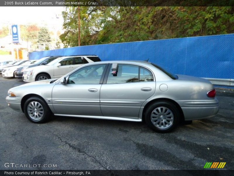 Platinum Metallic / Gray 2005 Buick LeSabre Custom