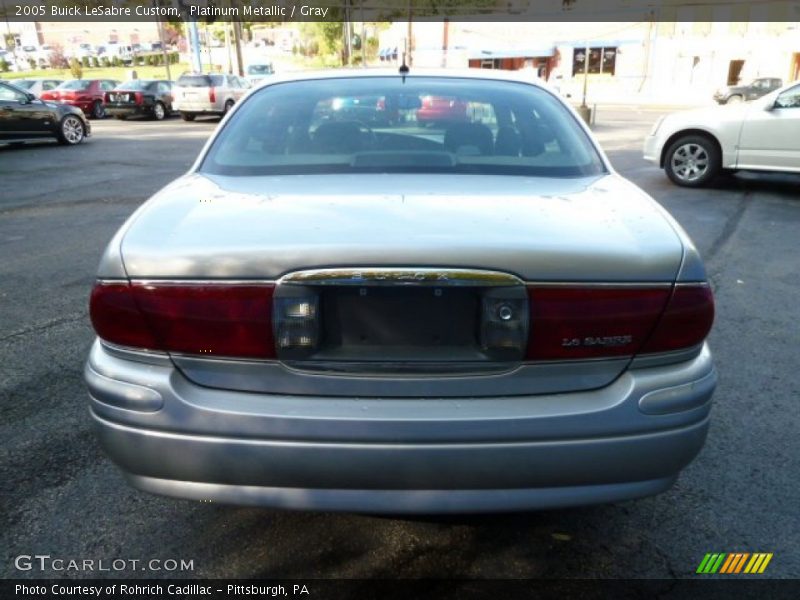 Platinum Metallic / Gray 2005 Buick LeSabre Custom