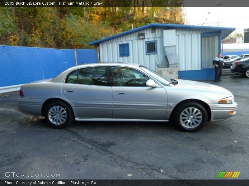 Platinum Metallic / Gray 2005 Buick LeSabre Custom